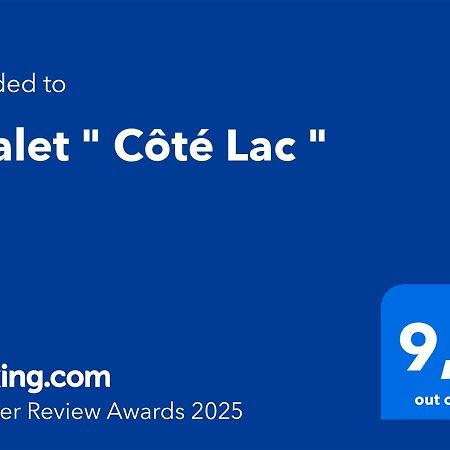 Chalet " Cote Lac " Castets Dış mekan fotoğraf